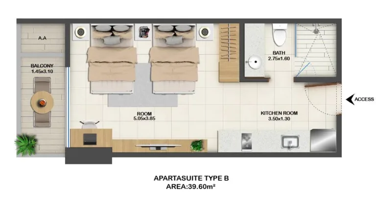 Apartasuite type B